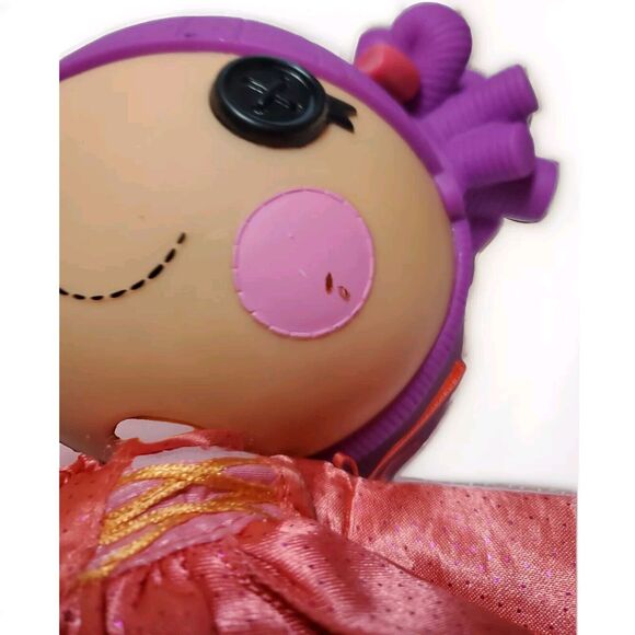 LALALOOPSY Lady Doll 12" 2009 MGA purple hair with dress and no shoes :( - Picture 11 of 11